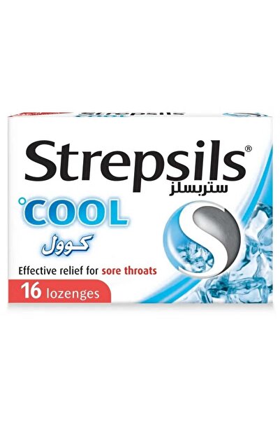 STREPSİLS Cool Lozenges, New Formulation With Cool Sensation For Fast Effective Relief From Sore Thr
