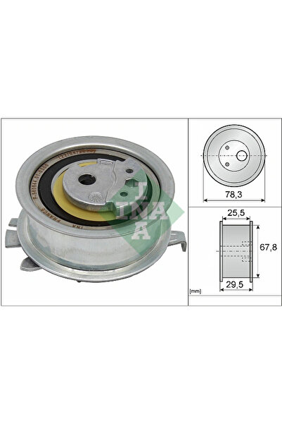 FAG Rola Intinzator Curea Distributie Audi A1/A6 C7/Q5 Seat Alhambra/Ibiza 4 ...