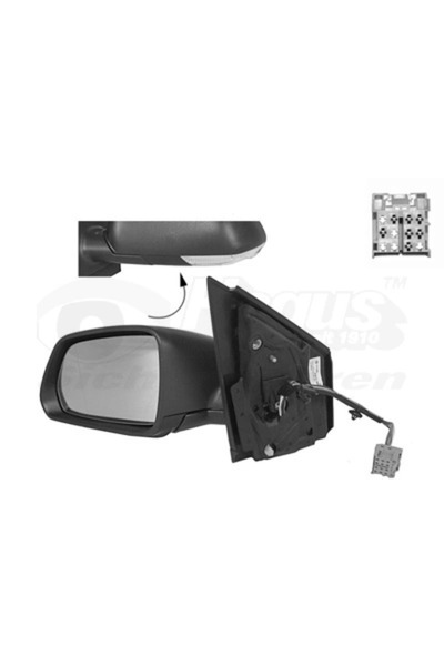 VAN WEZEL Oglinda Exterioara Stanga Vw Polo 4