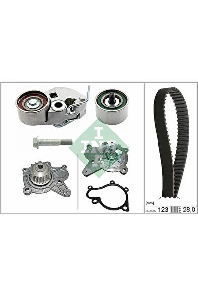 FAG Set Pompa Apa + Curea Dintata Hyundai Accent 2/Elantra 3/Getz Kia Carens ...