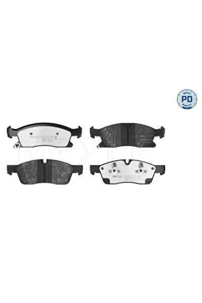 MEYLE Комплект спирачни накладки за преден мост, дискови спирачки Jeep Grand ...