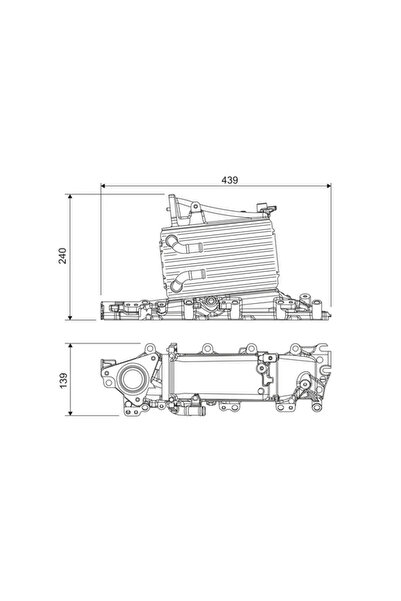 VALEO Intercooler Compresor Audi A3 Seat Leon