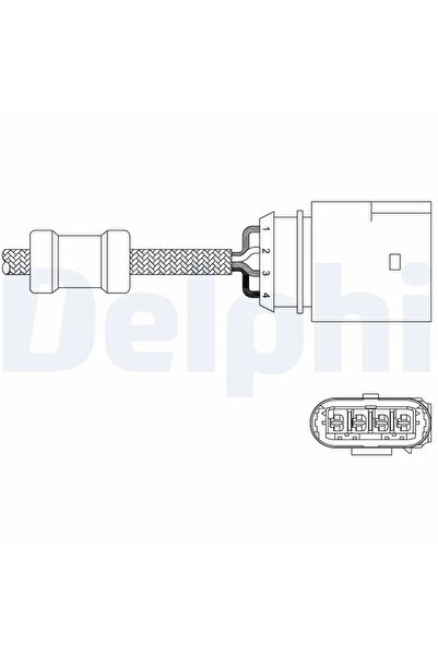 DELPHİ Sonda Lambda Audi A3/A6 C5/Tt Seat Arosa/Cordoba/Ibiza 2