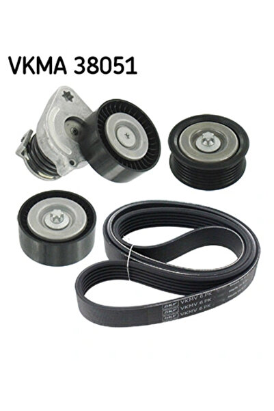 SKF Set Curea Transmisie Cu Caneluri Mercedes-Benz C-Class/E-Class/Slk