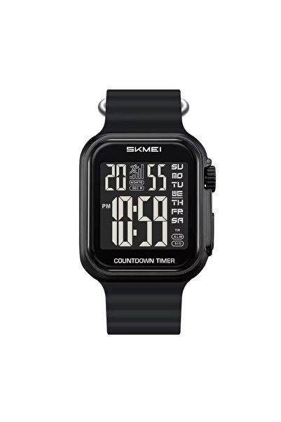 Skmei 2269 Μαύρο Ανδρικό Ψηφιακό Ρολόι – Πολλαπλές Λειτουργίες, Κομψός Σχεδια...