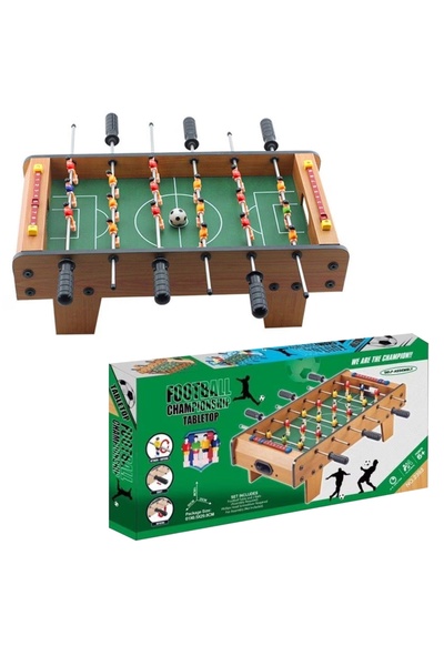 Robentoys Masa de fotbal, din lemn, 60.5x30.5x18.5 cm