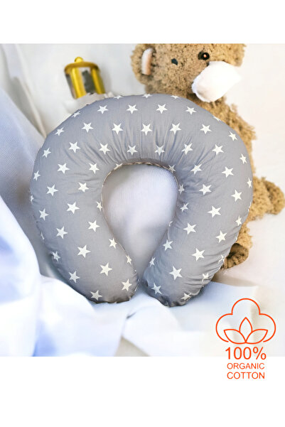 lucky baby Merino Lamb Wool Filled Nursing Pillow, Pregnancy Pillow Baby Support Maternity Cushion