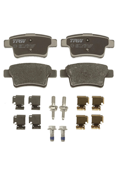 TRW Set Placute Frana Frana Disc Citroen C4 Grand Picasso 1/C4 Picasso 1 Micr...