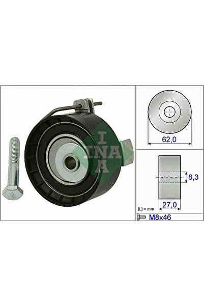 FAG Rola Intinzator Curea Distributie Ford C-Max 2/Fiesta 5/Fiesta 6 Ford Aus...