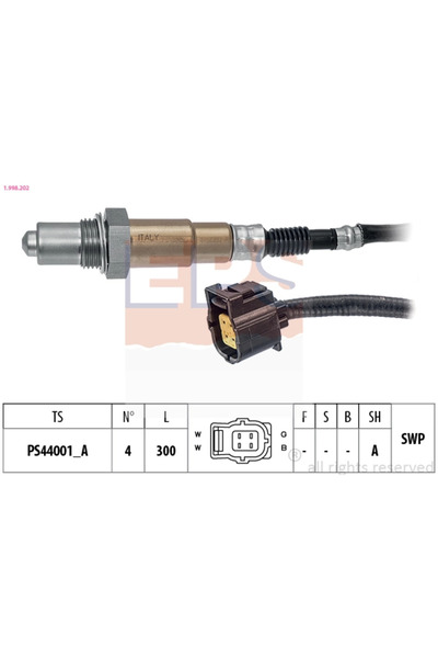 Eps Sondă Lambda pentru Mercedes-Benz Clasa A/Clasa B Sports Tourer/Clasa C S...