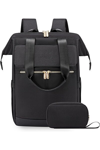 EXCEFORE Xboor 15.6 inch Laptop Backpack for Women, USB Work Backpack, Waterproof Travel Backpack with Organi