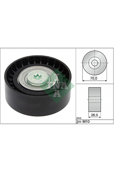 FAG Rola Ghidare/Conducere Curea Transmisie Citroen C5 1/C5 2/C8 Fiat Ulysse