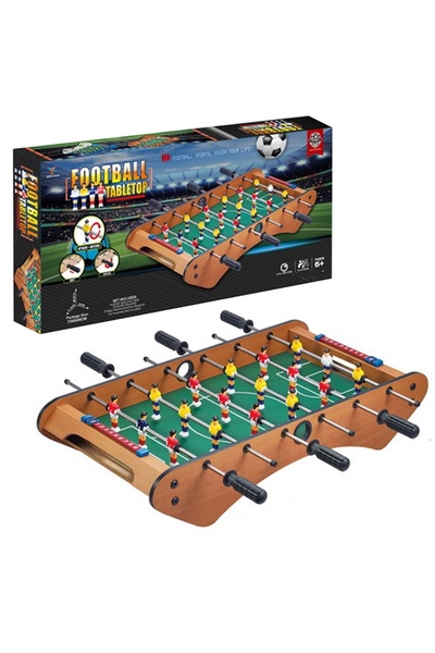 Robentoys Masa de fotbal, din lemn, 71.3x36x14.6 cm