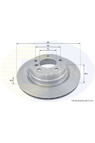 Comline Disc Frana Bmw 1/3