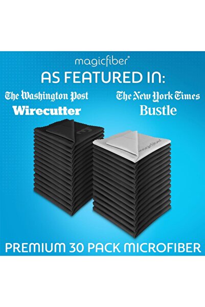 MagicFiber Microfiber Cleaning Cloths, 30 PACK