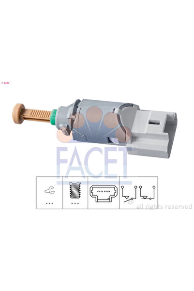 FACET Comutator Lumini Frana Dacia Duster/Logan/Sandero Renault Clio 3/Laguna...