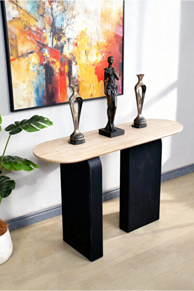 private house طاولة كونسول مودرن خشب 130*40*80 سم