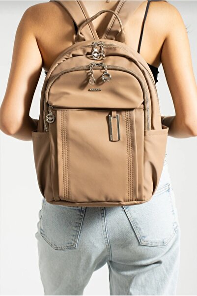 eflanmoda Mega satenska torba sa više odjeljaka Ranac Dimenzije 36x26