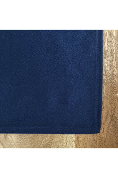 desen izmir American Service, 130 X 280 Navy Blue Tablecloth