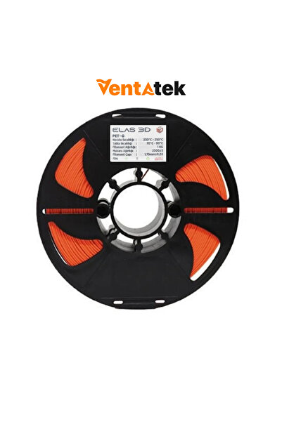 ELAS3D Elas 3D Turuncu PETG Filament - 1.75mm - 1 Kg
