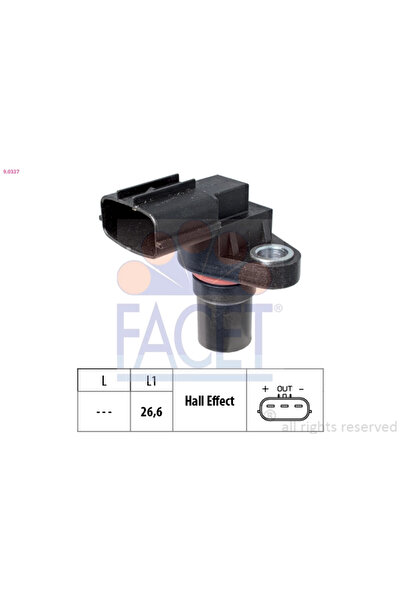 FACET Senzor Impulsuri Arbore Cotit Opel Astra G/Combo Autoutilitara/Limuzina