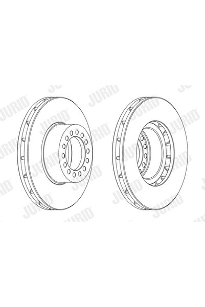 Jurid Disc Frana Iveco Eurocargo 1-3/Eurocargo 4/Eurocargo 5