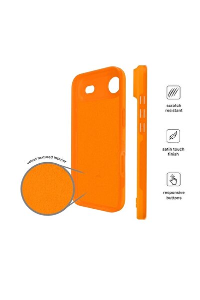 OEM Shockproof silicone case for iPhone 17 Air, 360° protection, ultra-resistant, soft-touch finish