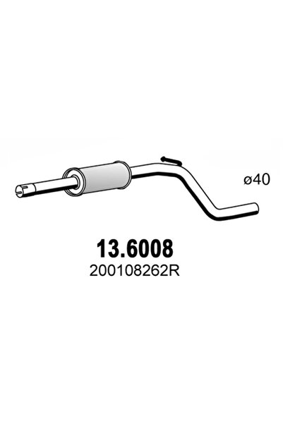 ASSO Toba Esapamet Intermediara Dacia Sandero
