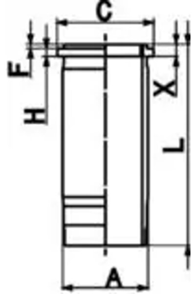 Kolbenschmidt Camasa Cilindru Fuso (Mitsubishi) F-Series Model 2 Mercedes-Ben...