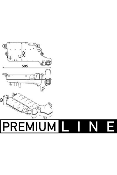 MAHLE Vas De Expansiune Racire Man Tgl 1/Tgm 1