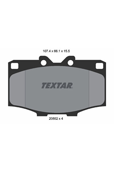 TEXTAR Set Placute Frana Frana Disc Toyota 4 Runner 1/4 Runner 4/Hilux 3 Pick-Up