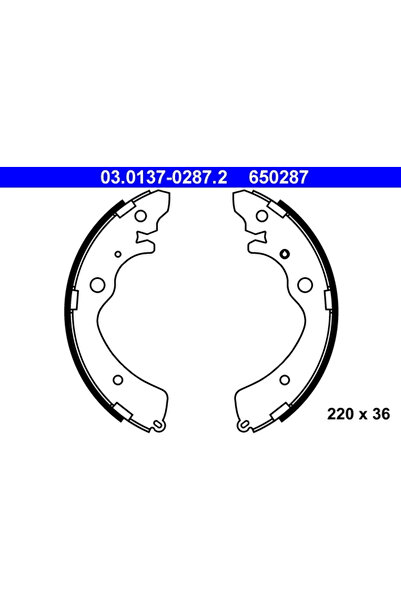 Ate Set Saboti Frana Honda Accord 4/Civic 7/Cr-5 1 Suzuki Carry Bus/Carry Car...