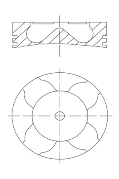 MAHLE Piston Bmw 3/5/7