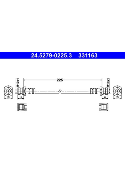 Ate Furtun Frana Mitsubishi Pajero Pinin 1/Pajero Sport 1 1999-2007