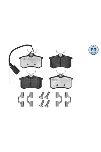 MEYLE Set Placute Frana Frana Disc Puntea Spate Ford Galaxy 1 Seat Alhambra
