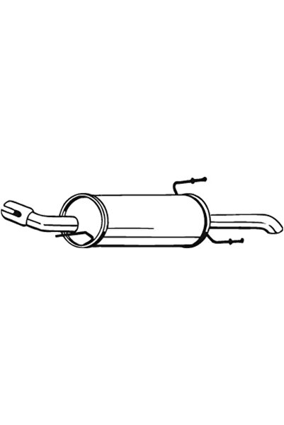 BOSAL Toba Esapament Finala Opel Astra G Vauxhall Astra Model 4/Astravan Mode...