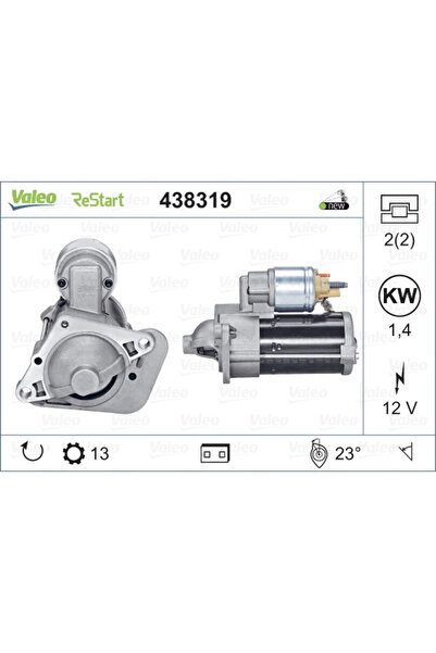 VALEO Starter Dacia Dokker Microbus/Duster/Lodgy Nissan Juke/Note/Pulsar