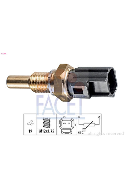 FACET Senzor Temperatura Lichid De Racire Ford Focus 1/Puma