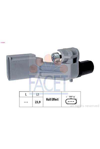 FACET Senzor Impulsuri Arbore Cotit Audi A3/A6 C6 Seat Altea/Cordoba/Ibiza 3 ...