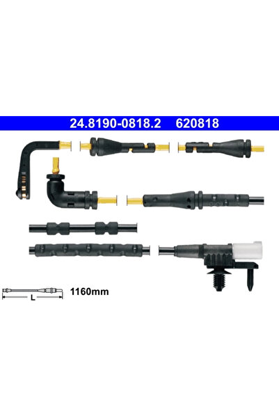 Ate Senzor De Avertizare Uzura Placute De Frana Land Rover Discovery Sport/Ra...