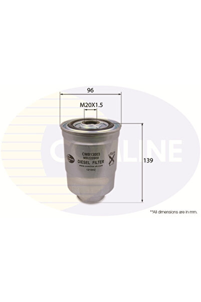 Comline MITSUBISHI L 300 / DELICA II fuel filter (L03_P) 1983-1986