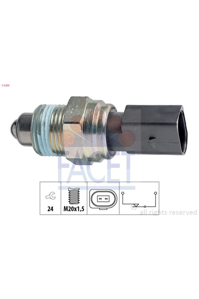 FACET Comutator Lampa Marsalier Audi A3 Vw Golf 4