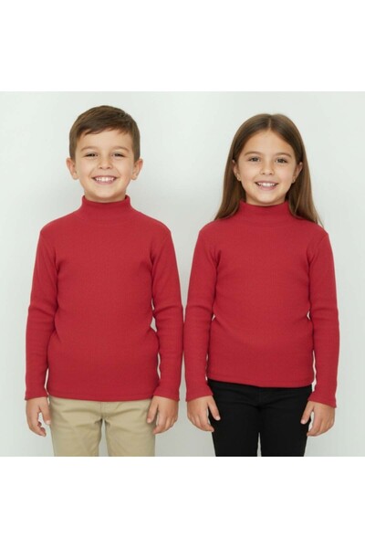 ARYDY Girls Boys Camisole High Neck Red Badi Children 1-12 Years Old