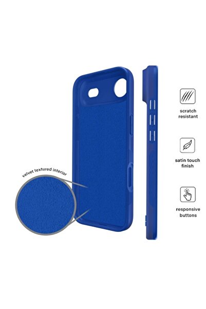 OEM Shockproof silicone case for iPhone 17 Air, 360° protection, ultra-resistant, soft-touch finish