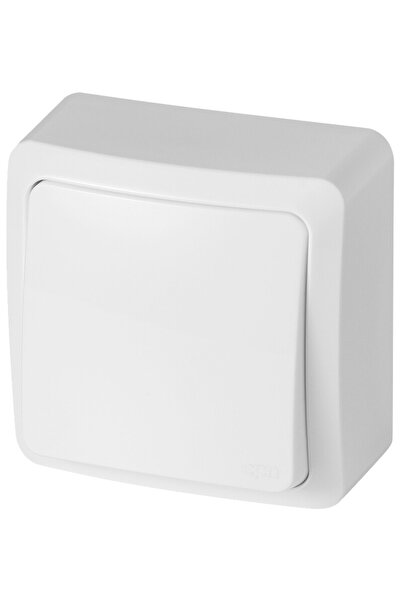 Other Întrerupător unipolar IP20 alb BERG