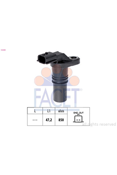 FACET Senzor Impulsuri Arbore Cotit Dacia Duster/Logan/Sandero Nissan Cube/Na...