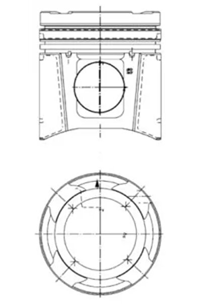 Kolbenschmidt Piston Man Lion´S Star/Tga Neoplan Skyliner/Starliner