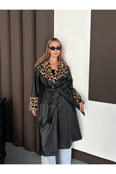 Ekim Store Mady Long Fur Leather Coat