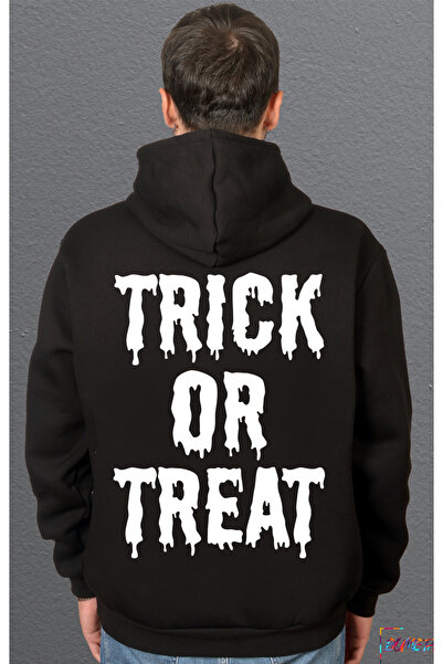 Bumeta Trick Or Treat Sweetshirt Hanorac unisex cu glugă