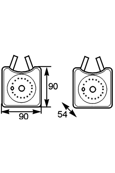 MAHLE Radiator Ulei Ulei Motor Audi A3/A4 B5/A6 C5 Seat Alhambra/Ibiza 2/Tole...